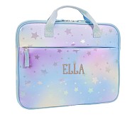 Mackenzie Rainbow Ombre Sparkle Glitter Supplies Pouch