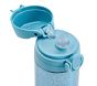 Mackenzie Aqua Glitter Water Bottle