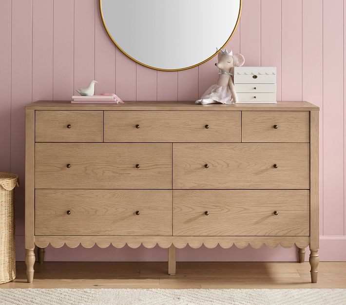 Penny 7-Drawer Dresser Topper Set (56w x 19d