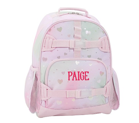 Pottery Barn Kids MACKENZIE リュック 恐竜柄 Mackenzie Gray Jax Construction Glow-in-the-Dark Backpacks