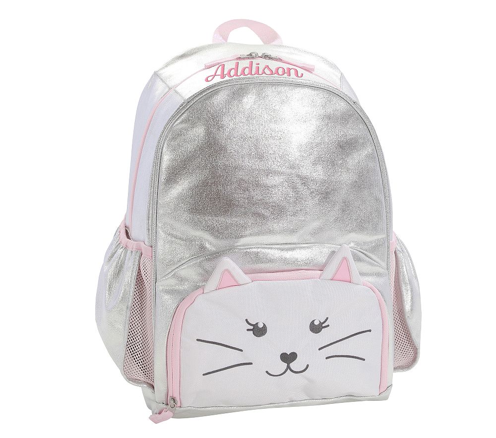 Mackenzie Metallic Cat Critter Backpack