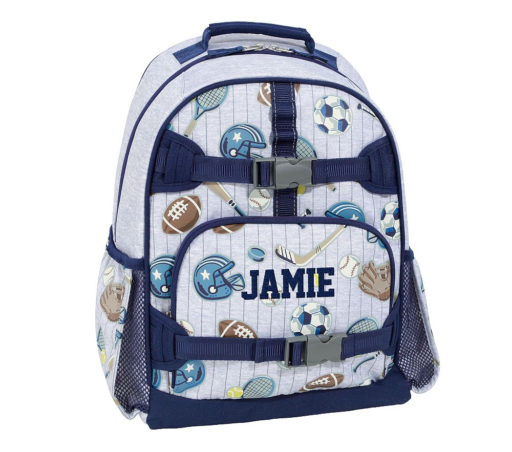 Mackenzie Glow-in-the-Dark Pinstripe Sports Backpack