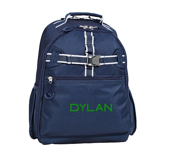 Navy Solid Adaptive Backpack | Pottery Barn Kids