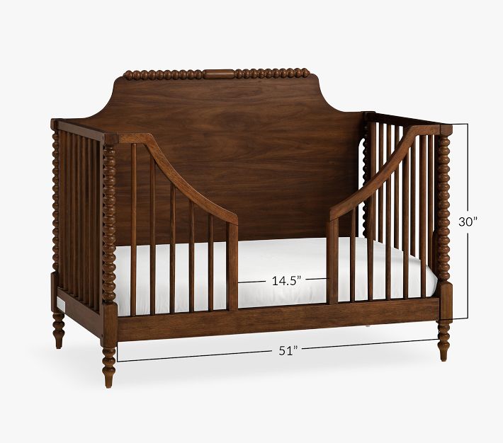 Chris Loves Julia 4-in-1 Toddler Bed Conversion Kit Only Pottery