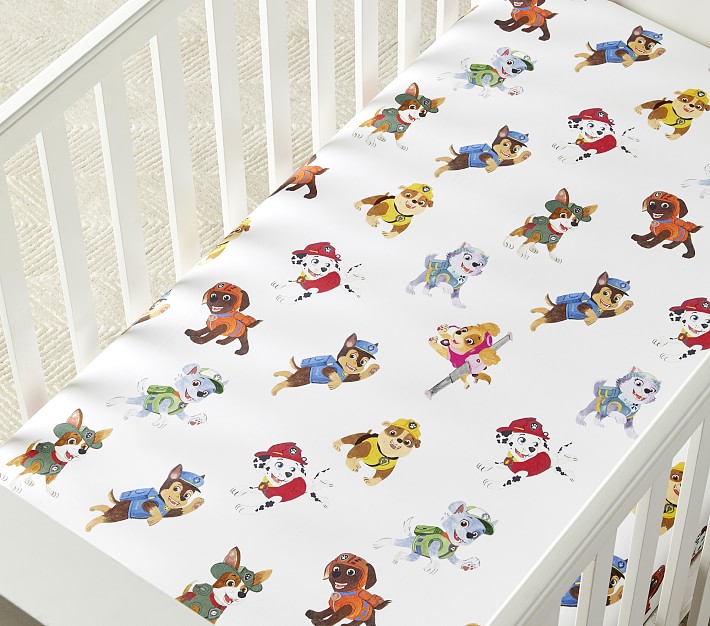 Baby Crib Paw Patrol Cot Sheets Paw Patrol Toddler Bed With