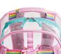 Mackenzie Clear With Pink Trim Backpack