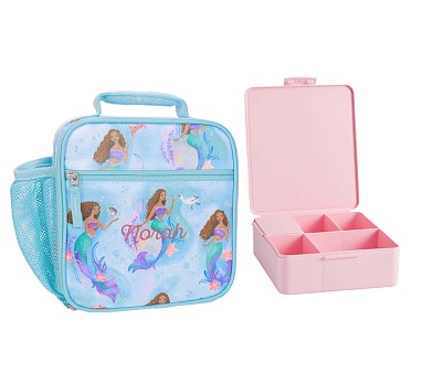 Mackenzie Disney The Little Mermaid Shimmer Lunch &amp; Bento Bundle, Set of 2