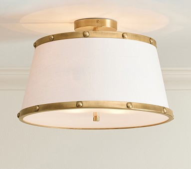 Rivet Semi Flushmount (18")
