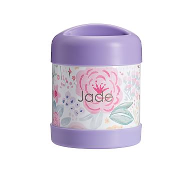 Floral Blooms Lavender Mackenzie Insulated Hot/Cold Food Container