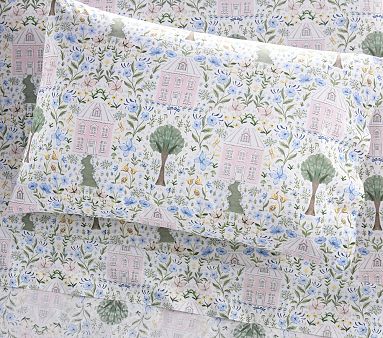 Organic Dollhouse Sheet Set, Single, Multi