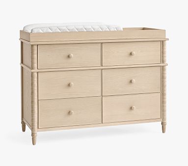 Elsie Extra-Wide Dresser & Topper, Sandstone, In-Home Delivery