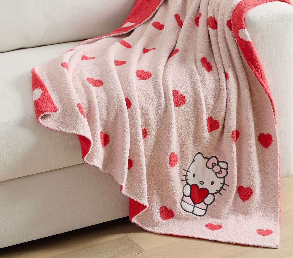 Hello Kitty&#174; Heart Kid Throw Blanket