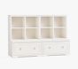 Ava Regency 2-Cubby & 2-Drawer Base, Simply White, Parcel Delivery