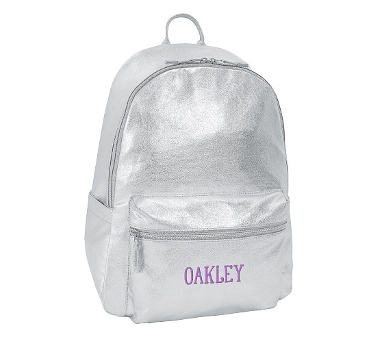 FLOUR SHOP Silver Glitter Backpack | Pottery Barn Kids ポッタリー