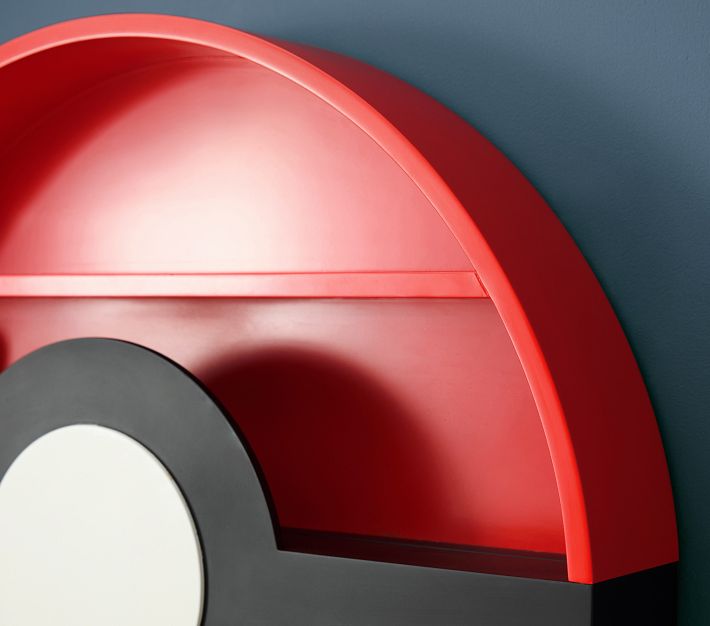 国内発*Pottery Barn ポケモン モンスターボール 棚 シェルフ Pokémon Poké Ball Round Shelf | Pottery Barn Kids