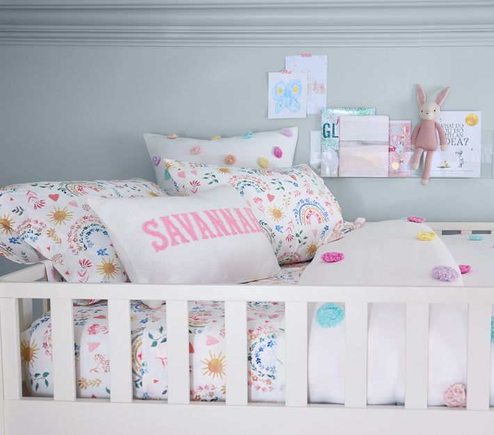 Monogram Name Pillow Cover Pottery Barn Kids