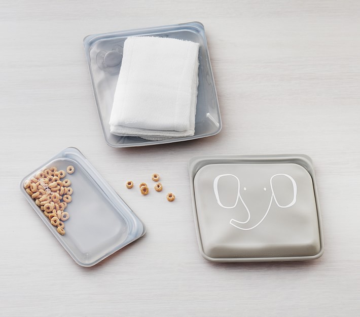 Stasher™ Silicone Baby Food Storage Set Eco-Friendly Pottery