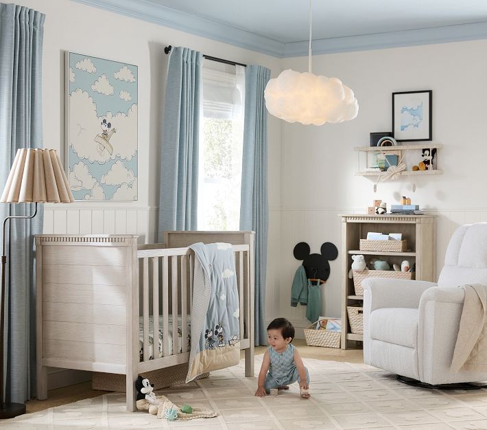rory pottery barn crib