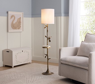 Sculpted Bird Floor Lamp (60")