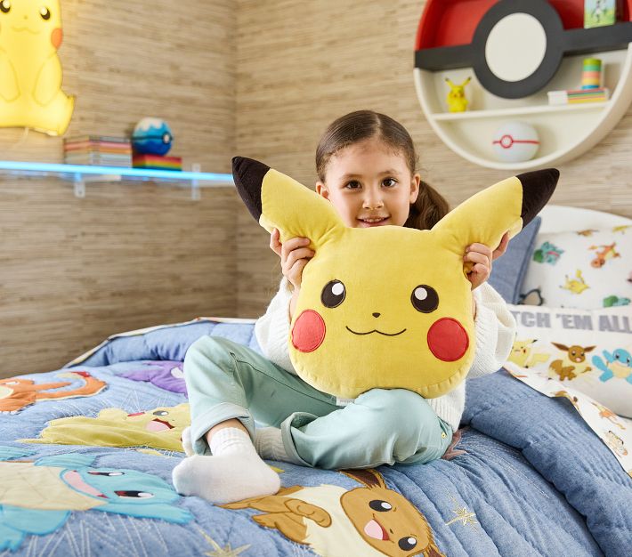 Pokémon Pikachu Pillow | Pottery Barn Kids