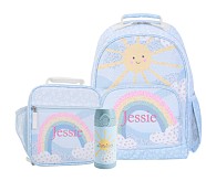 Mackenzie Blue Daisies Supplies Pouch
