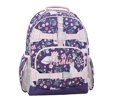 Kitty Floral Backpack | Pottery Barn Kids