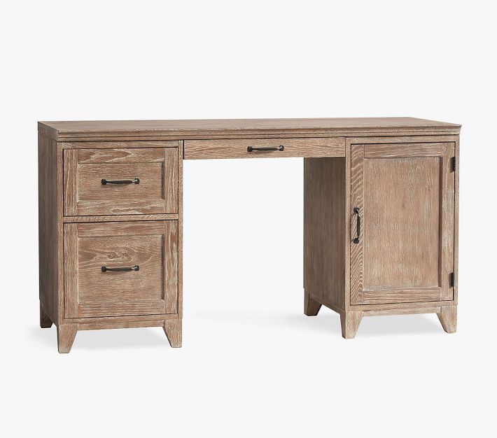 ⚠*︎様 【7/27まで】Pottery Barn Kids デスク（グレー） Morgan Accessible Desk (53