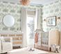 Floral ABC Organic Crib Fitted Sheet