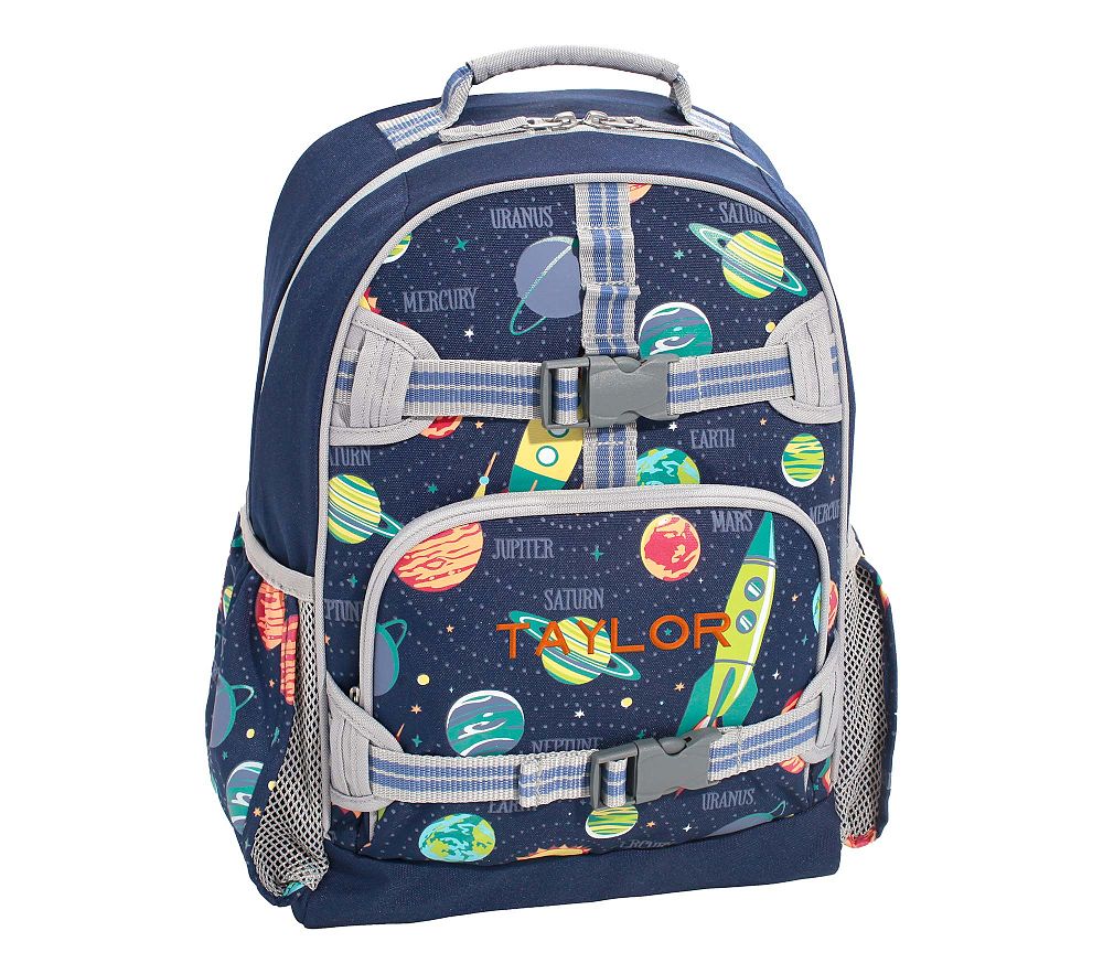 Mackenzie Navy Solar System Glow-in-the-Dark Backpack