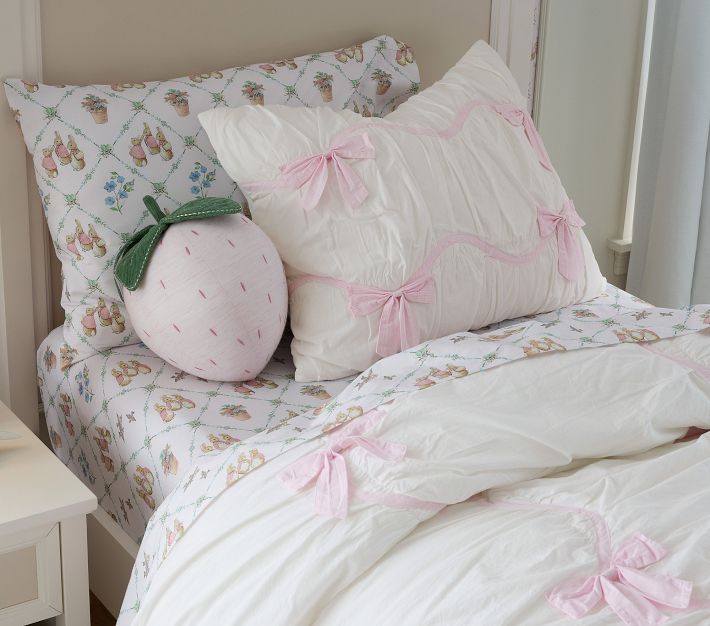 Butterfly Pottery Barn Kids Pillow Strawberry Pillow Soft Cuddly