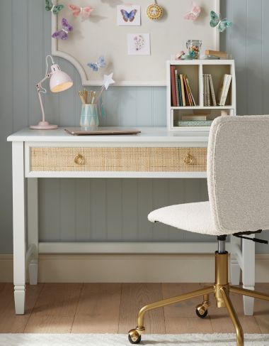 ⚠*︎様 【7/27まで】Pottery Barn Kids デスク（グレー） Morgan Accessible Desk (53