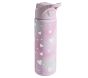 Mackenzie Dreamy Foil Hearts Water Bottle
