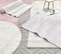 Stain-Resistant Plush Chevron Rug (7x10')