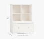 Ava Regency Cubby &amp; Drawer Base Wall Storage System