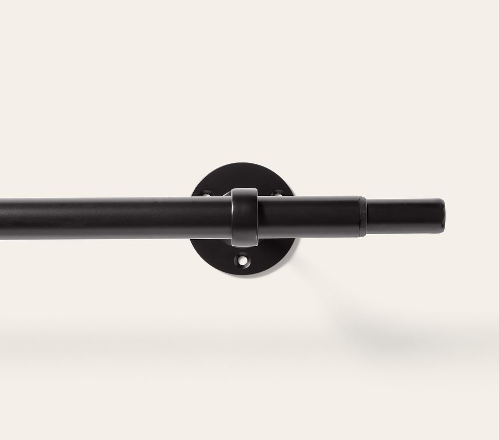 Open Box: Curtain Rod, 28"-48", 0.75" diam. - Antique Bronze