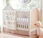 Floral ABC Organic Crib Fitted Sheet