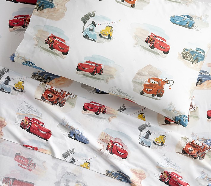 Disney•Pixar Cars Toddler Sheet Set Pottery Barn Kids