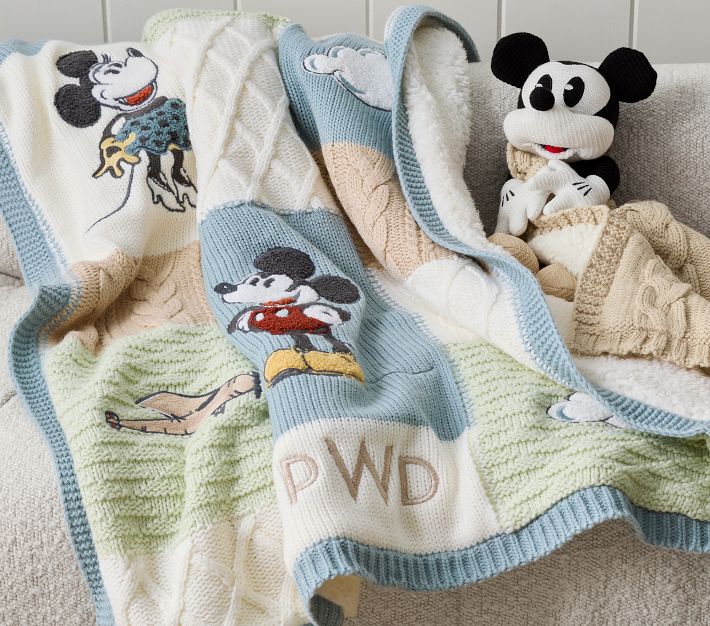 Mouse Baby Blanket Mickey And Minnie Mouse Blanket Mickey Mouse