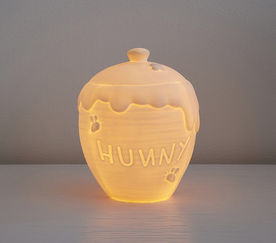 Pottery Barn セラミック ナイトライト Porcelain Bunny Critters Table Nightlight (9.5