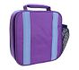 Mackenzie Lavender/Aqua/Navy Colorblock Lunch Boxes