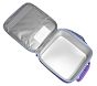 Mackenzie Lavender/Aqua/Navy Colorblock Lunch Boxes