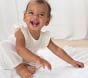 Ruffle Belgian Flax Linen Baby Bedding