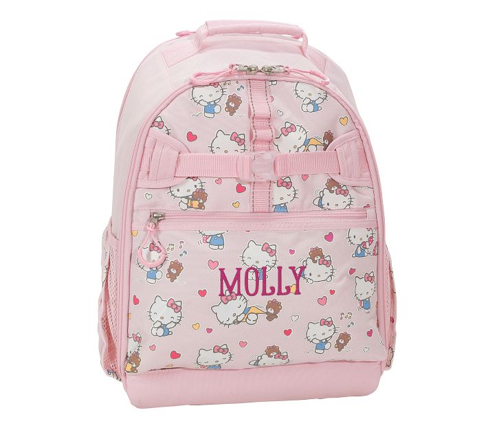 Mackenzie Hello Kitty® Hearts Glow Adaptive Backpack & Lunch