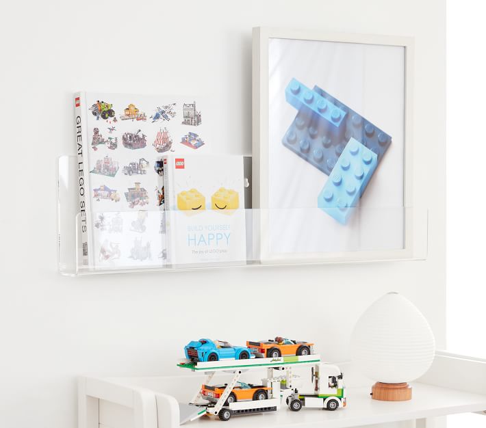 Acrylic Modern Wall Shelf Pottery Barn Kids