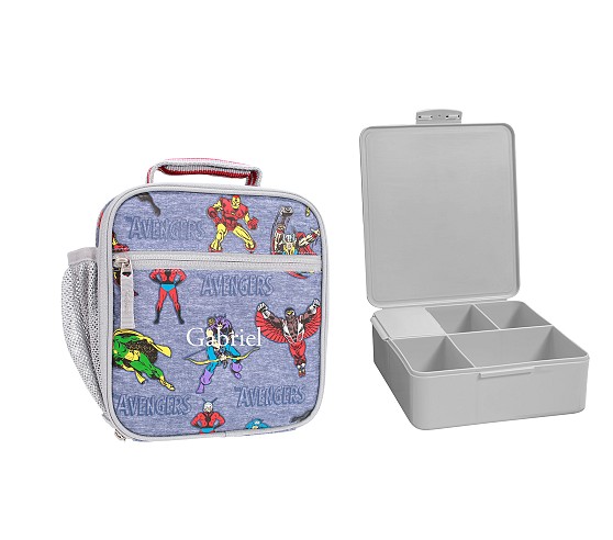 Avengers Lunchbox Für Kinder – 3-fach Unterteilt, BPA-frei & Robust | Mit Marvel-Design Für Schule & Ausflug