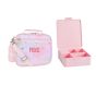 Mackenzie Dreamy Foil Hearts Lunch &amp; Bento Bundle, Set of 2
