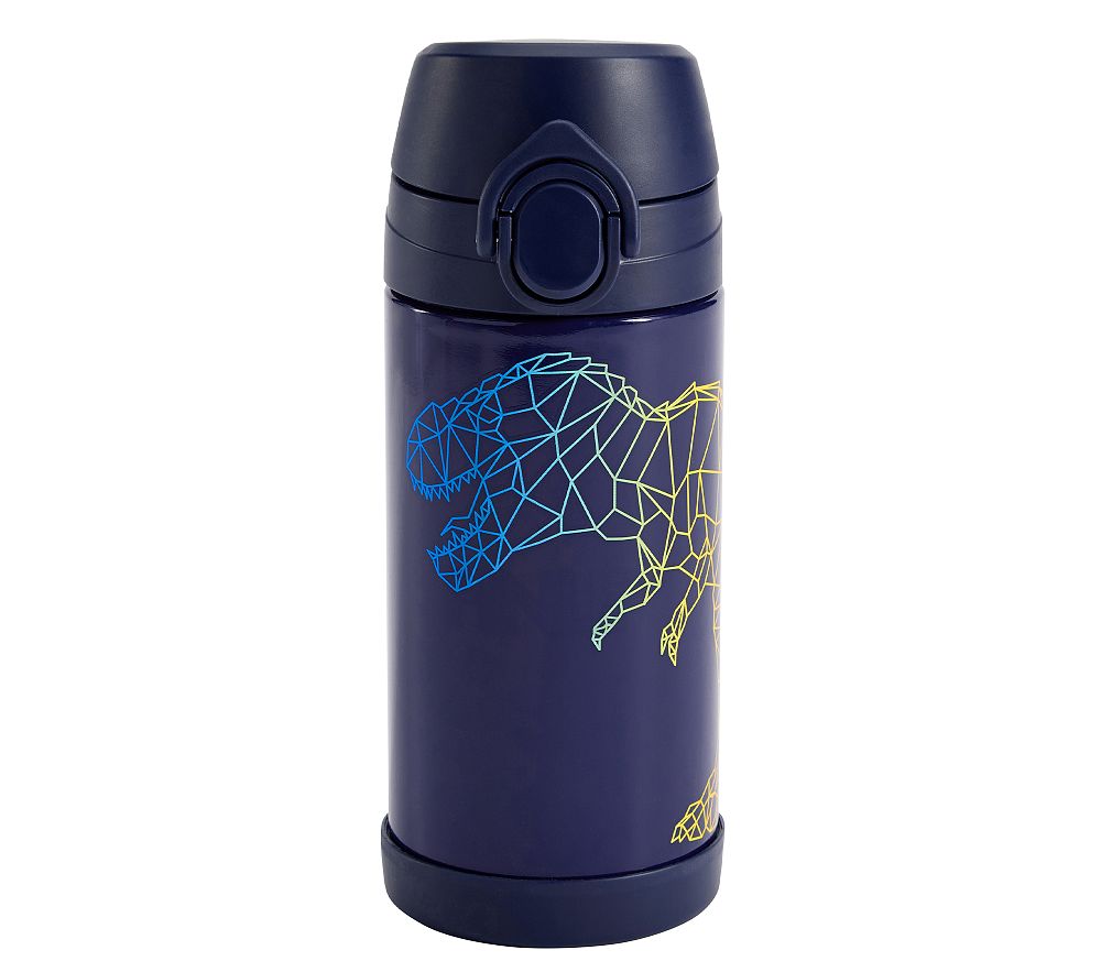 Mackenzie T. Rex Blueprint Glow-in-the-Dark Water Bottle