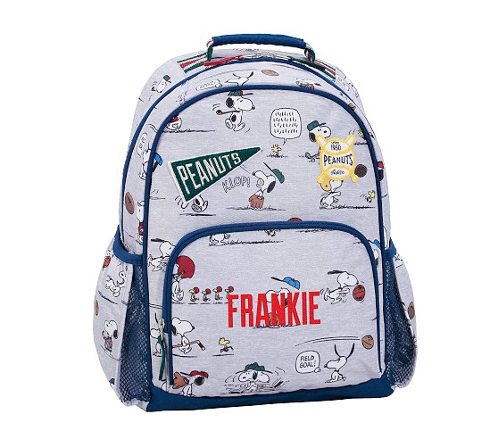 Pottery barn 新品　スヌーピー  宇宙　ポッタリーバーン リュック Pottery Barn - ポッタリーバーンキッズ peanuts スヌーピー