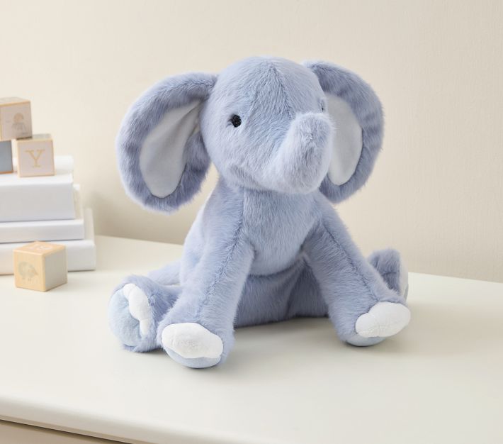 ぬいぐるみ  Luxe Elephant Luxe Plush Collection | Pottery Barn Kids
