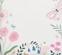 Wildflower Butterfly Picture Perfect Organic Crib Fitted Sheet